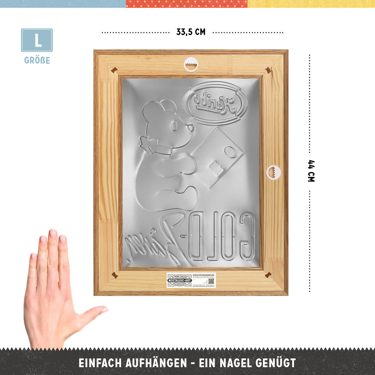 HARIBO - Goldbären Vintage Gold N-Frame L Edition