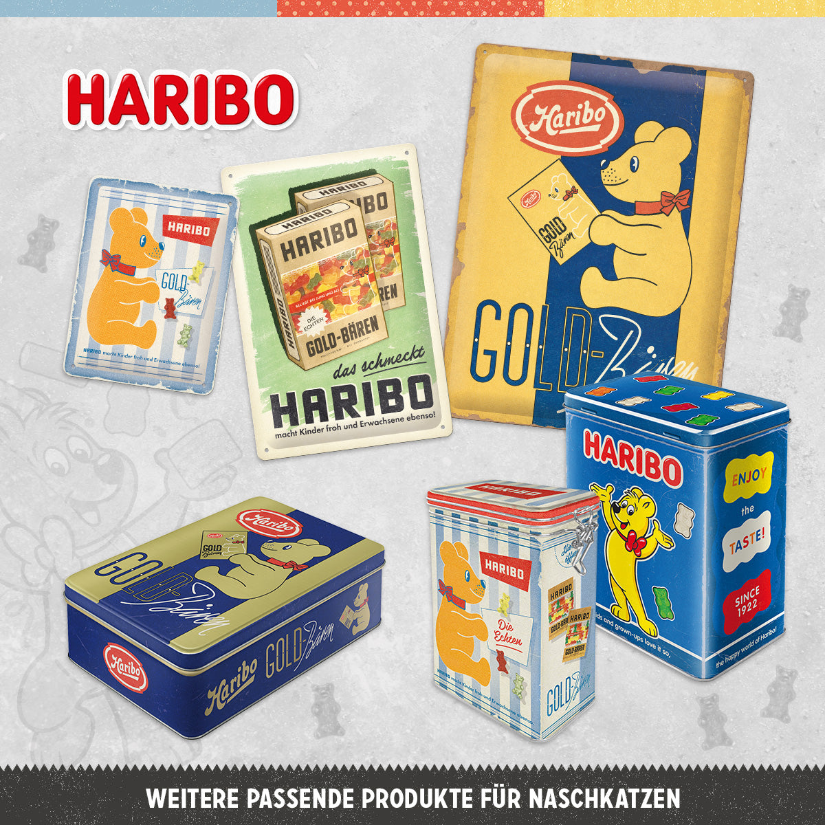 HARIBO - Goldbären Vintage Gold