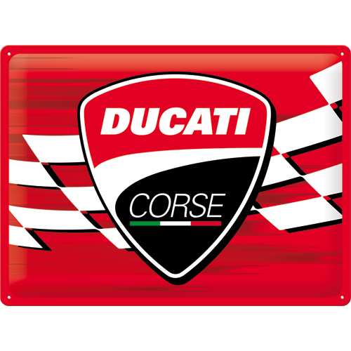 Ducati Corse - Logo Racing Flag