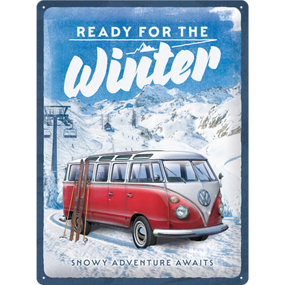 VW Bulli - Ready for the Winter