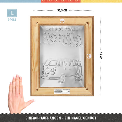 VW Bulli - Ready for the Winter N-Frame L Edition