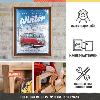 VW Bulli - Ready for the Winter N-Frame L Edition