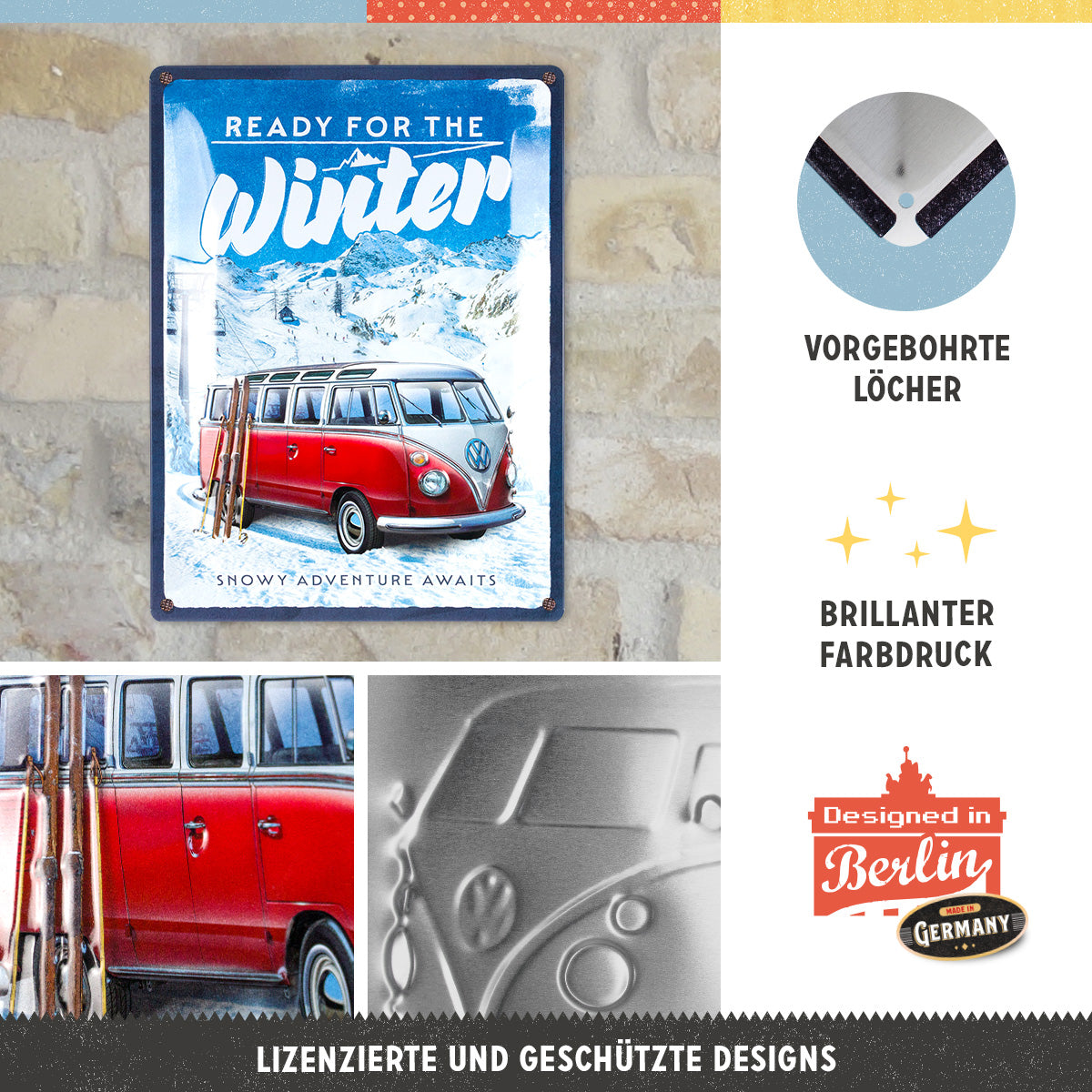 VW Bulli - Ready for the Winter