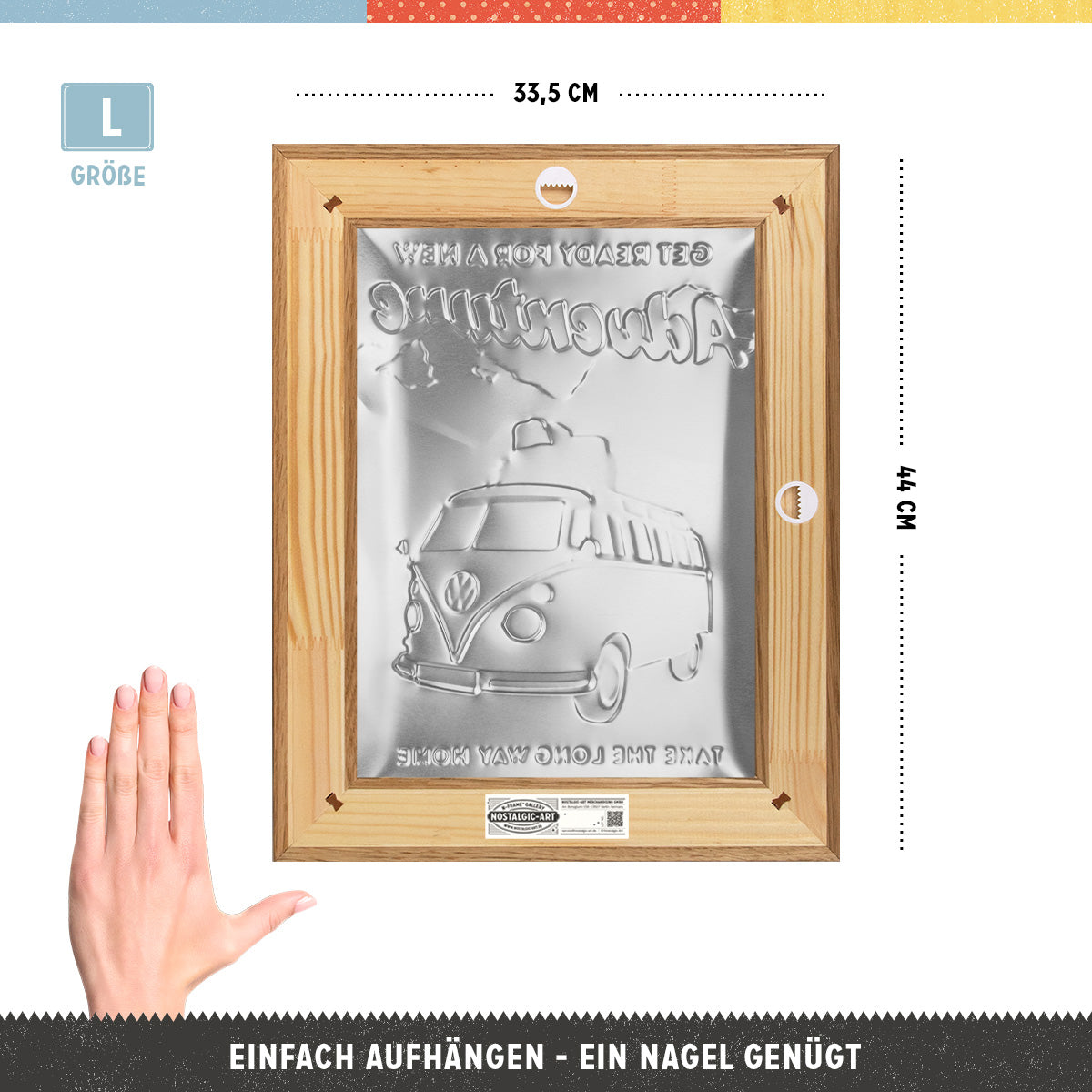 VW Bulli - Ready for a new Adventure N-Frame L Edition