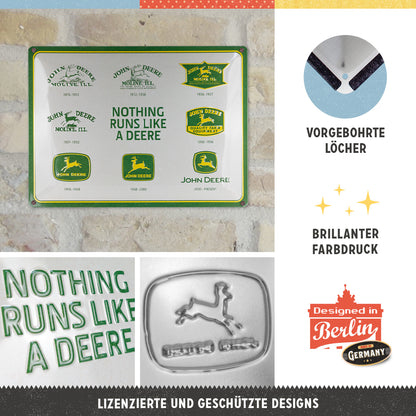 John Deere - 150 Years Logo Evolution