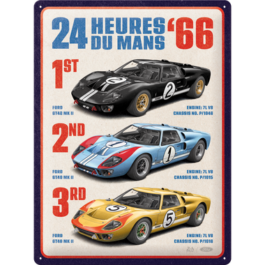 24h Le Mans - 1966 - Ford GT40 Winners