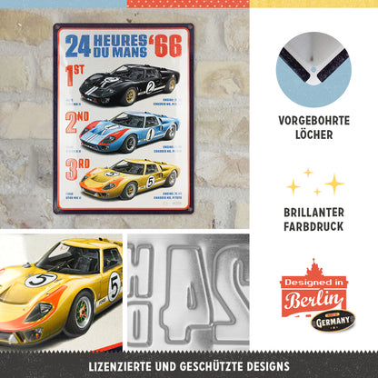 24h Le Mans - 1966 - Ford GT40 Winners