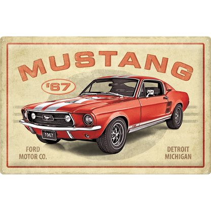 Ford Mustang - GT 1967 Red