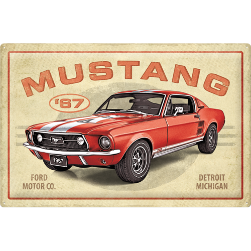 Ford Mustang - GT 1967 Red