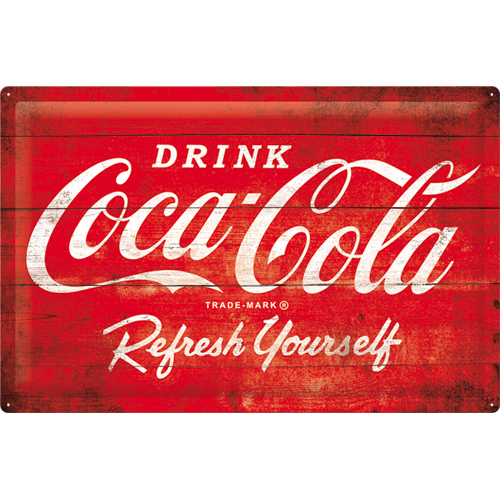 Coca-Cola - Logo Red Refresh Yourself