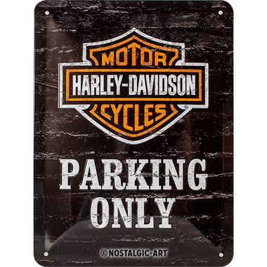 Harley-Davidson - Parking Only