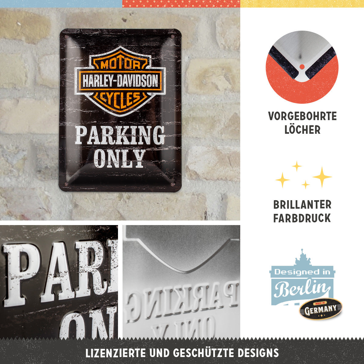 Harley-Davidson - Parking Only