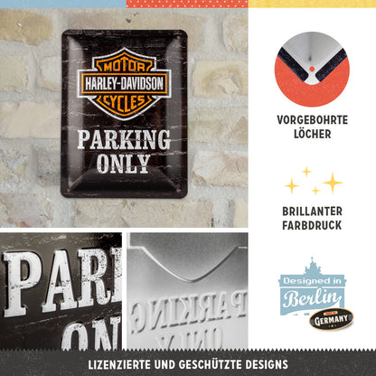 Harley-Davidson - Parking Only