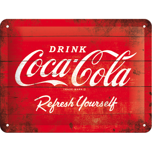 Coca-Cola - Logo Red Refresh Yourself