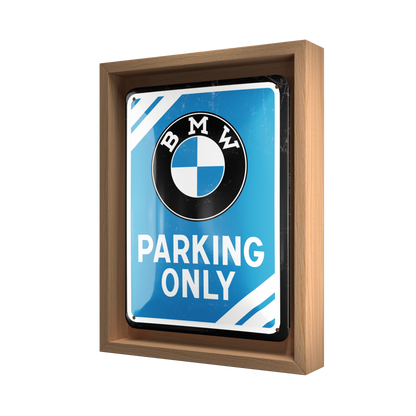 BMW - Parking Only Blue N-Frame S Edition