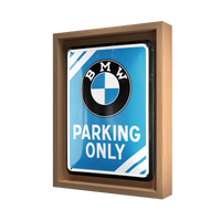 BMW - Parking Only Blue N-Frame S Edition