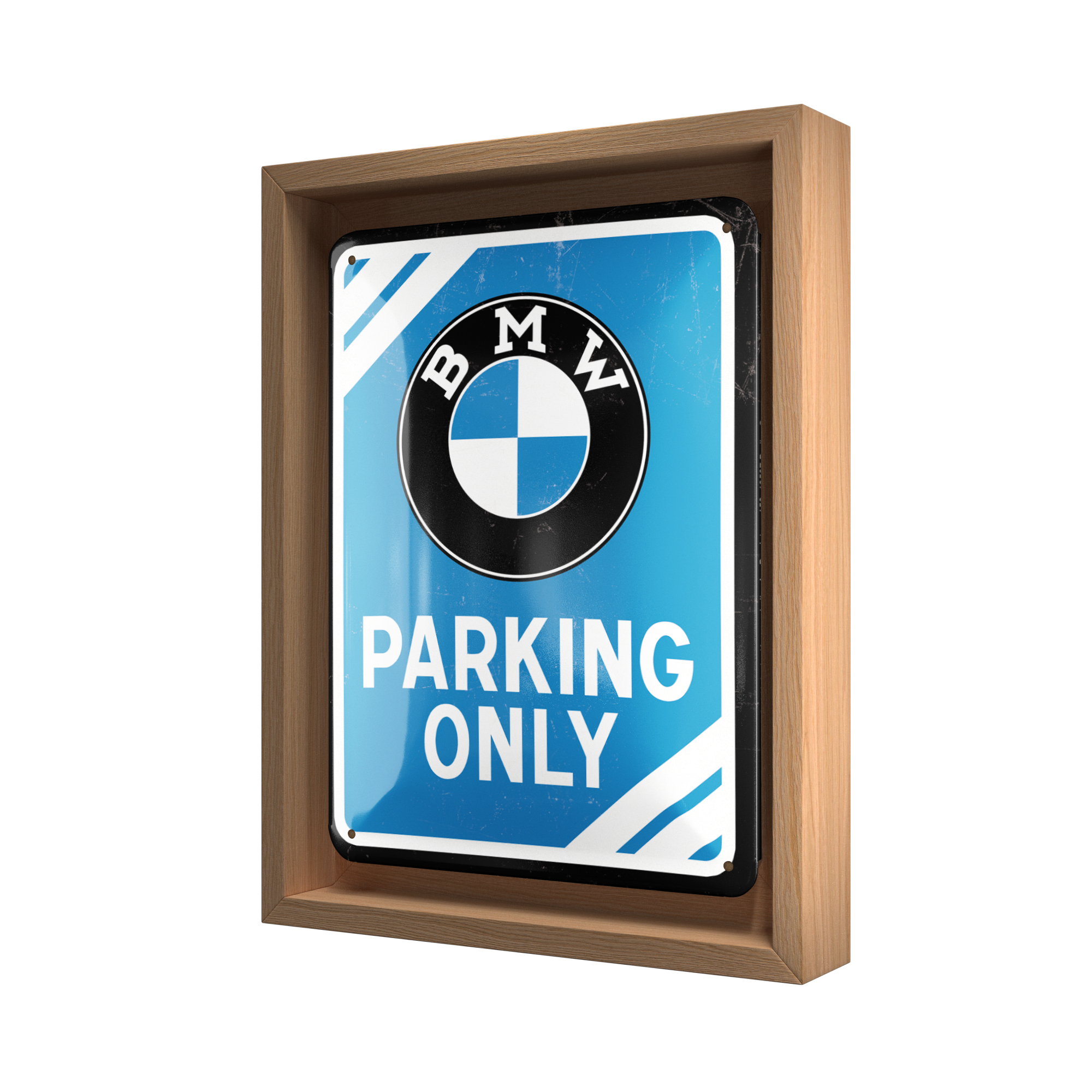 BMW - Parking Only Blue N-Frame S Edition