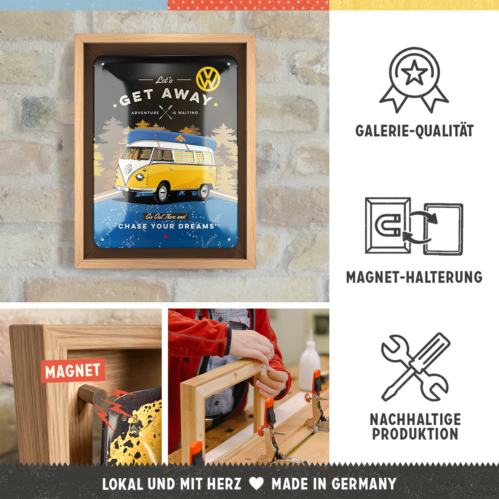 VW Bulli - Let's Get Away Night N-Frame S Edition