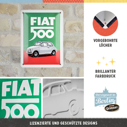Fiat 500 - Italian Colours