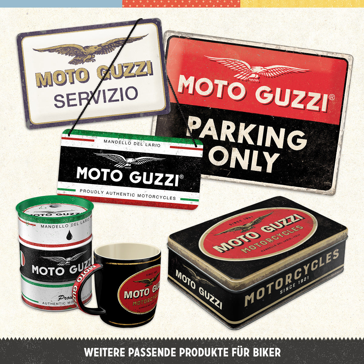 Moto Guzzi - Parking Only