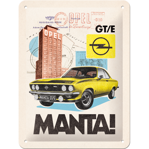 Opel - Manta GT/E Collage