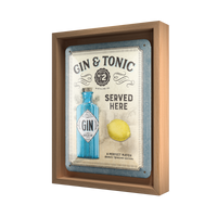 Gin & Tonic Served Here N-Frame S Edition