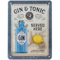 Gin & Tonic Served Here