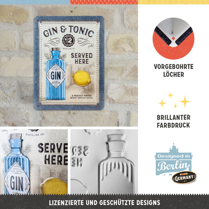 Gin & Tonic Served Here