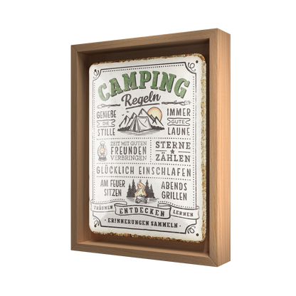 Camping-Regeln N-Frame S Edition