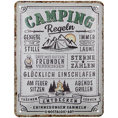 Camping-Regeln