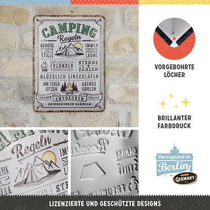 Camping-Regeln