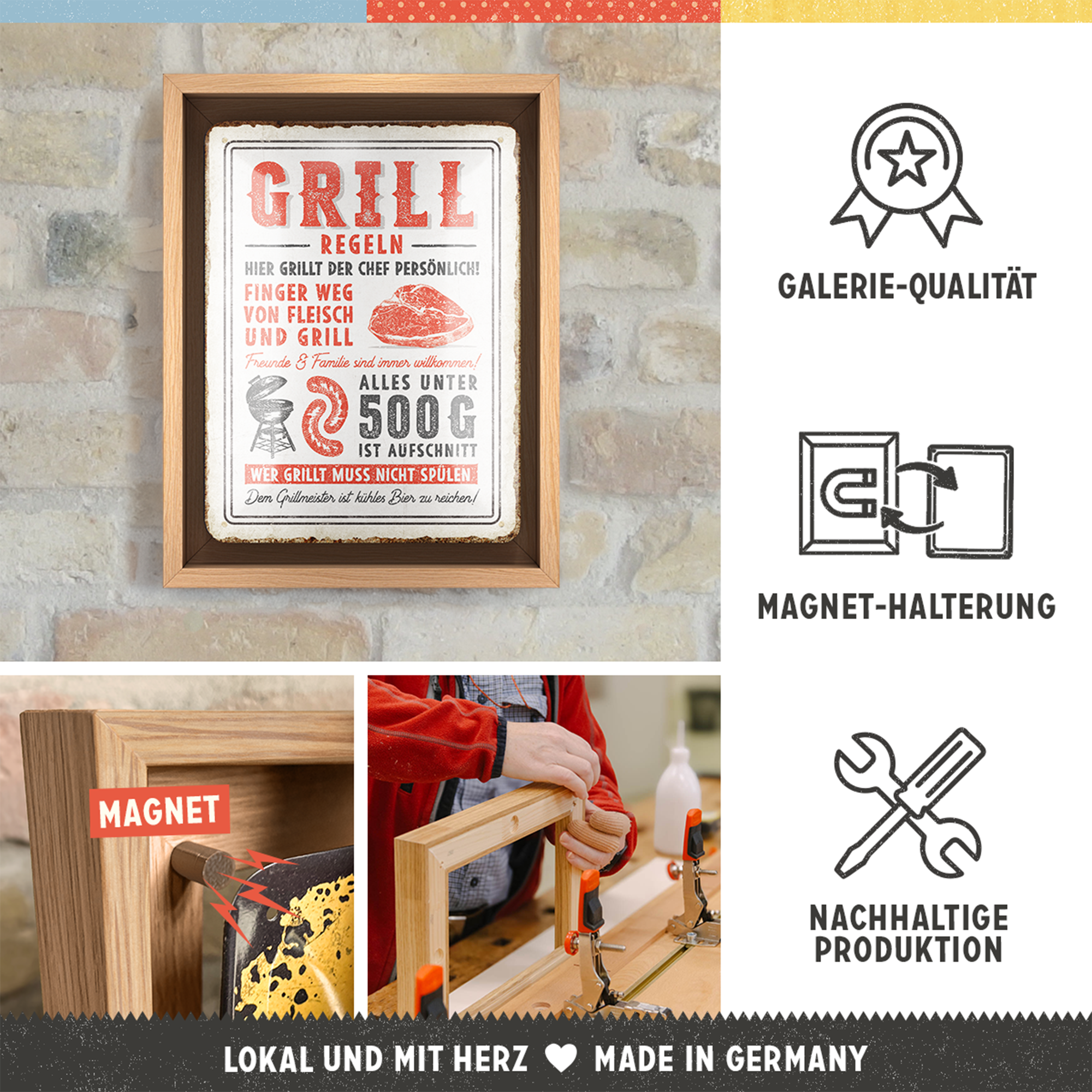 Grillregeln N-Frame S Edition