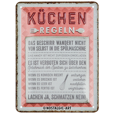 Küchen-Regeln