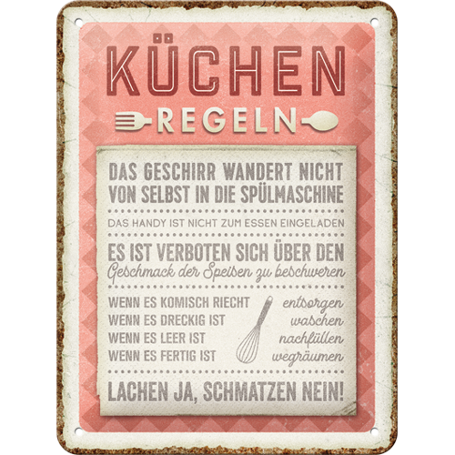 Küchen-Regeln