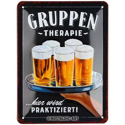 Gruppentherapie - Bier