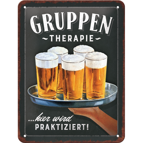 Gruppentherapie - Bier