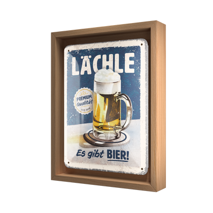 Lächle ... Es gibt Bier