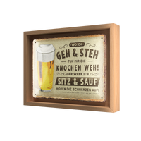 Wo ich geh und steh - Bier N-Frame S Edition