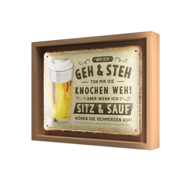 Wo ich geh und steh - Bier N-Frame S Edition