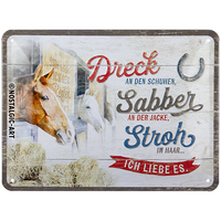 Dreck, Sabber, Stroh - Pferde