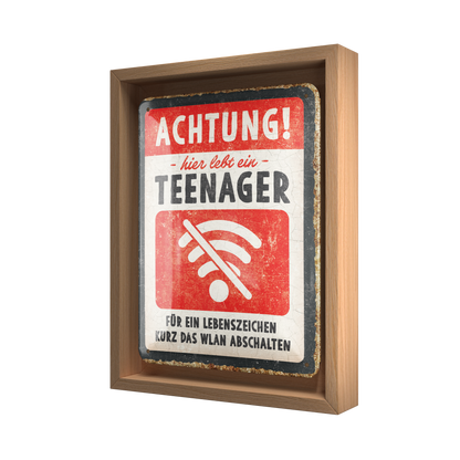 Achtung Teenager WLAN