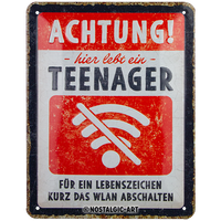 Achtung Teenager WLAN