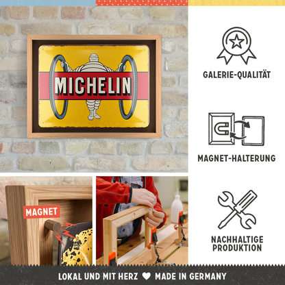 Michelin - Tyres Bibendum Yellow N-Frame S Edition