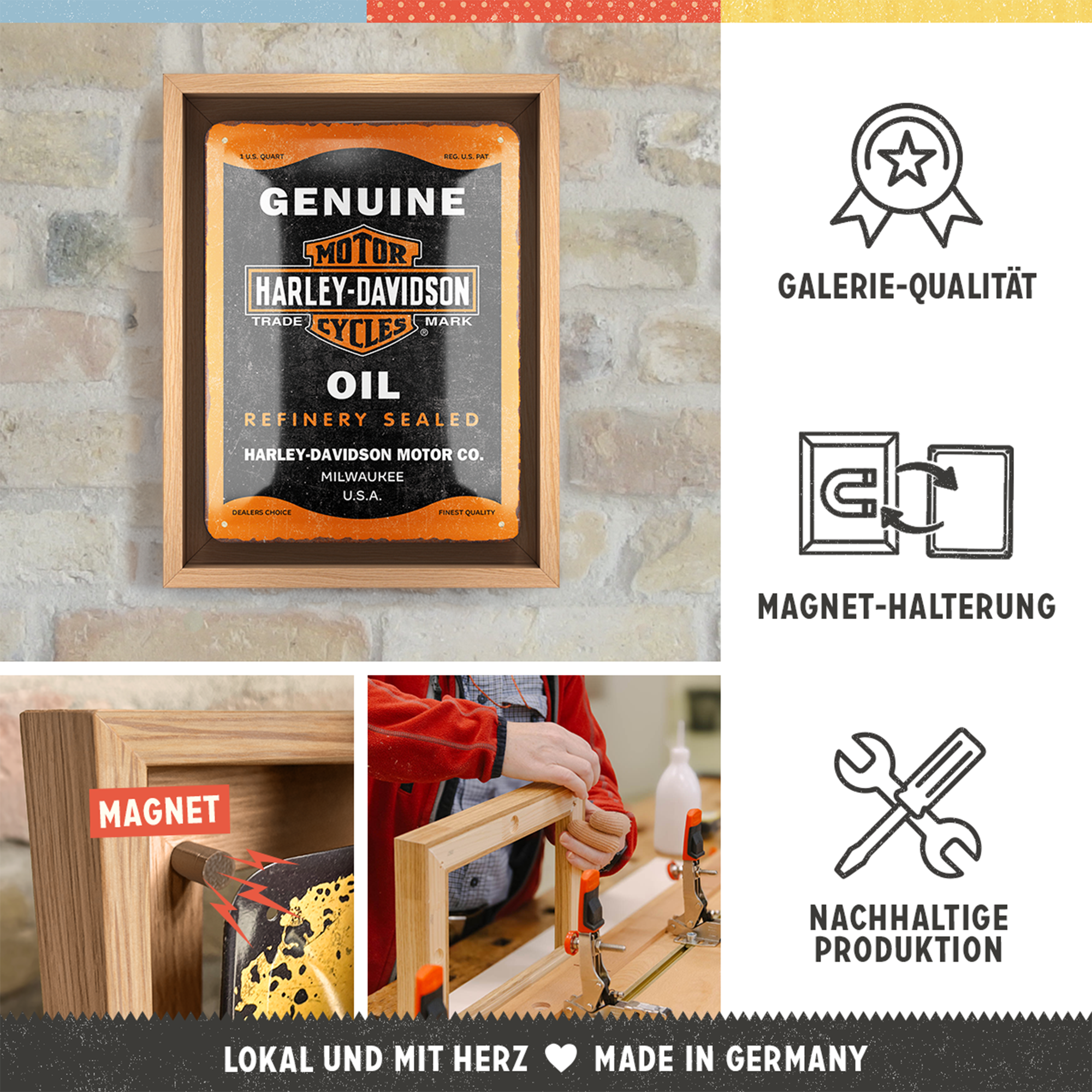 Harley-Davidson - Genuine Oil N-Frame S Edition