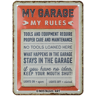My Garage, My Rules