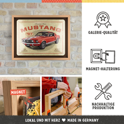 Ford Mustang - GT 1967 Red N-Frame S Edition