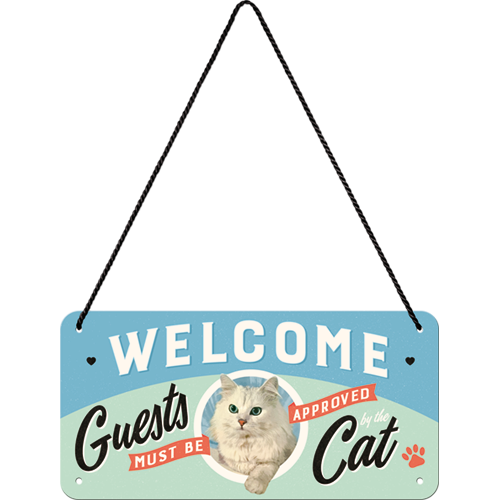 Welcome Guests Cat