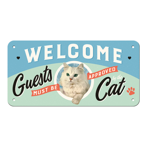 Welcome Guests Cat