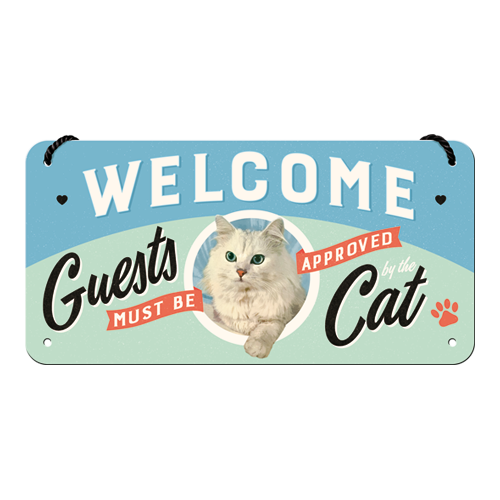 Welcome Guests Cat