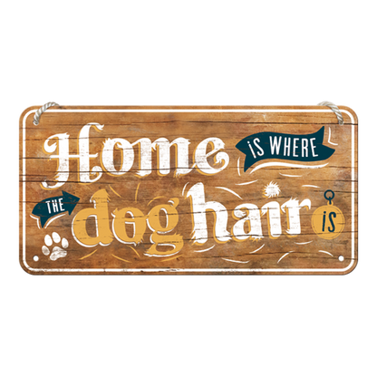Home is where the dog hair is